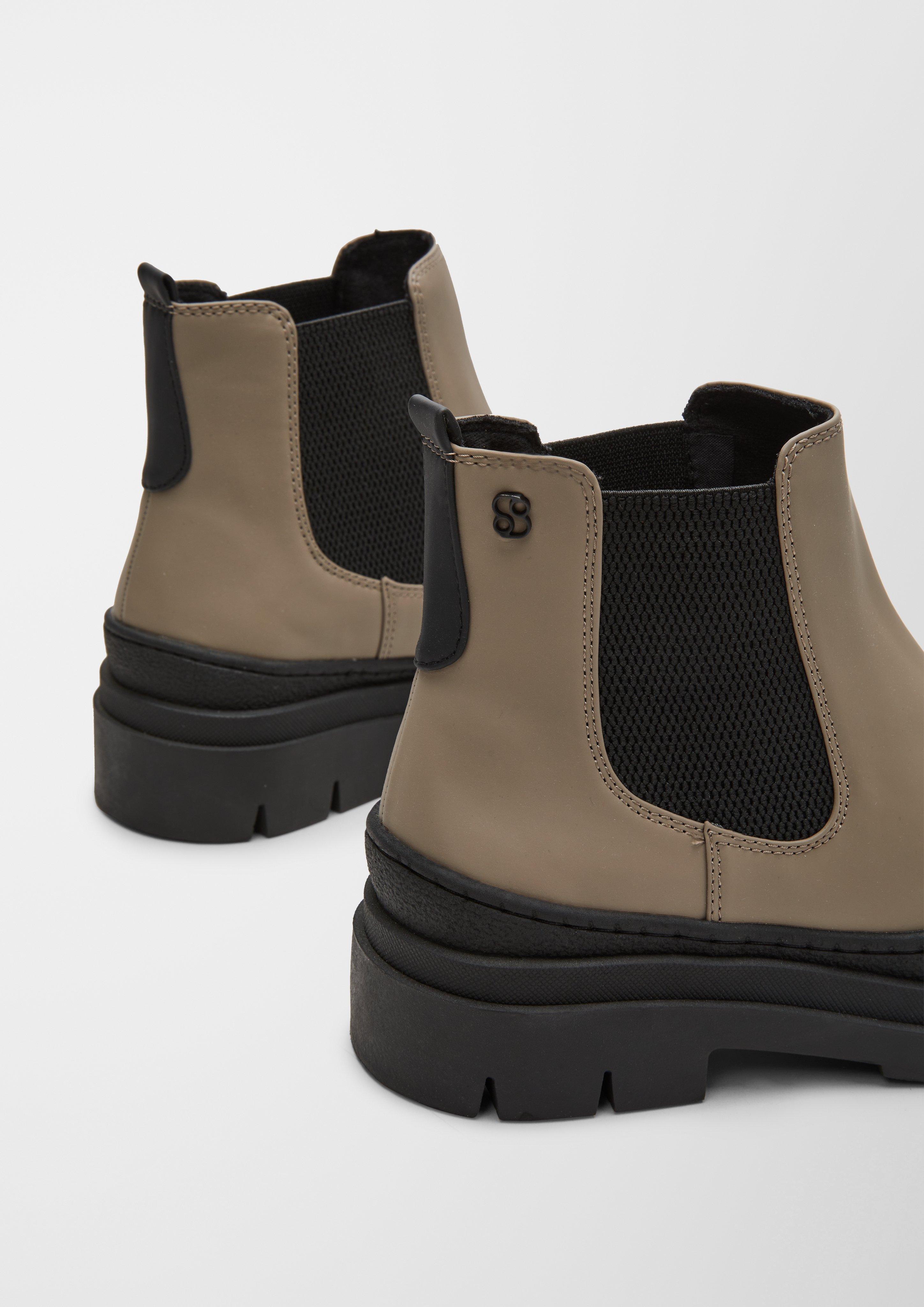 Stiefel in Leder-Optik  6006628-341