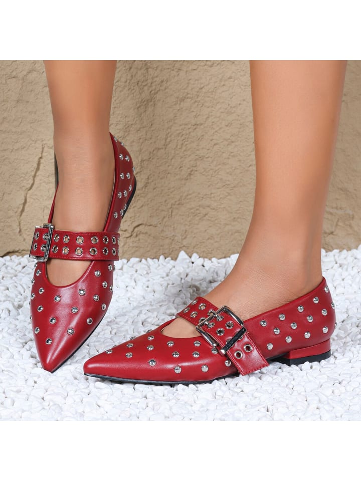 Ital-Design Pump in Weinrot günstig kaufen