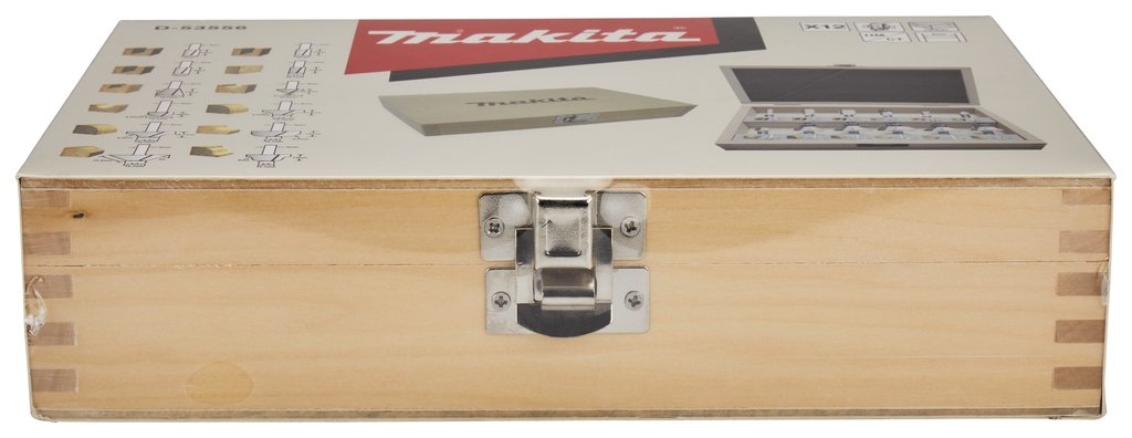 Makita D-53556 marókészlet 8 mm, 12 részes
