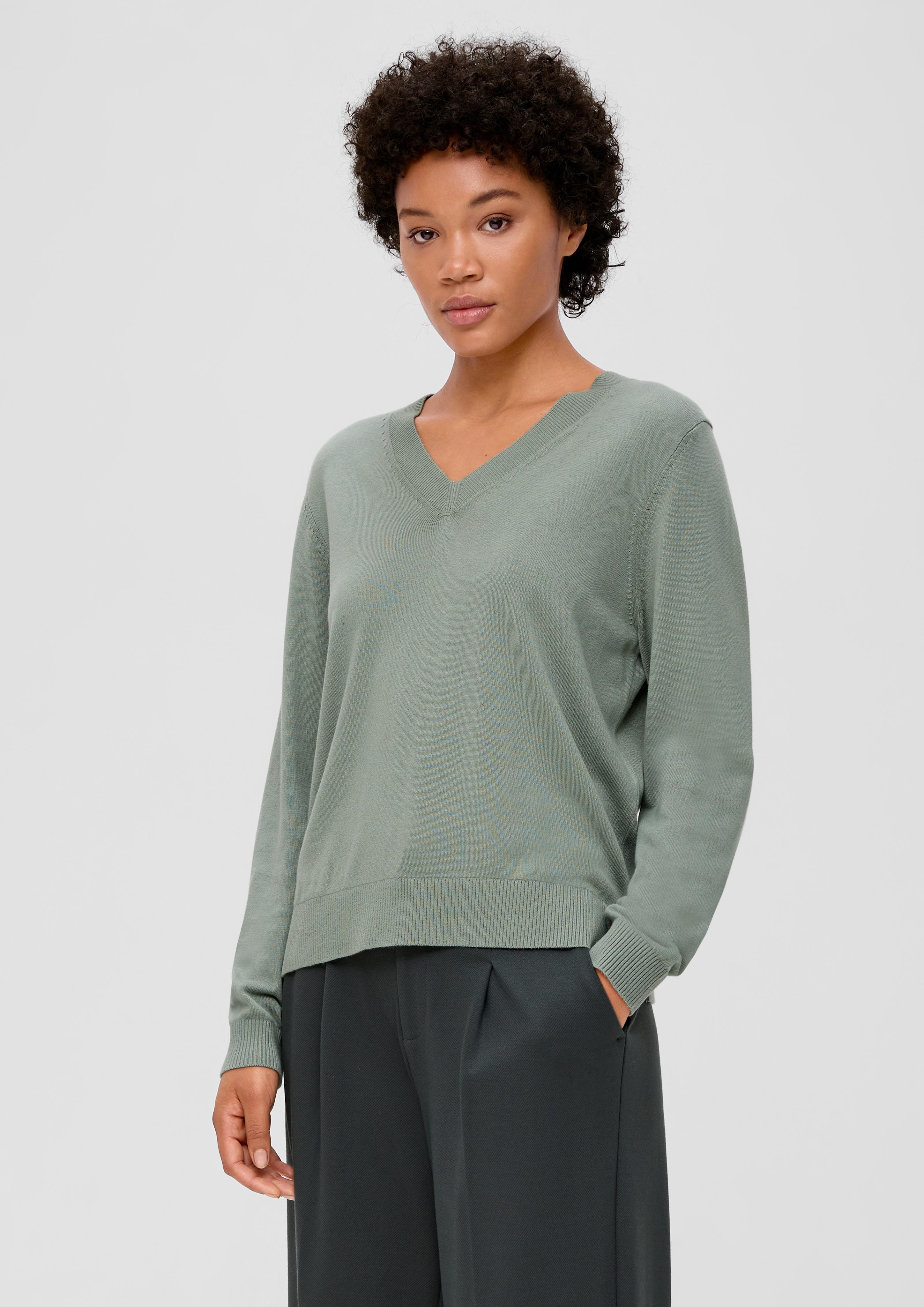 Strickpullover aus Viskosemix  2134446-7210