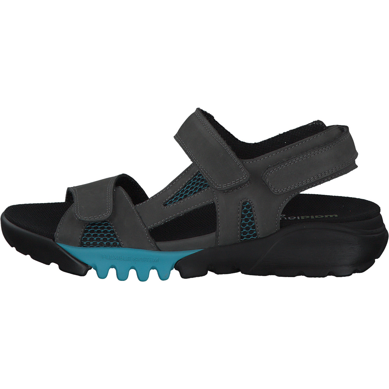 Waldläufer Kalmit 745002, Klassische Sandalen, Damen, Blau