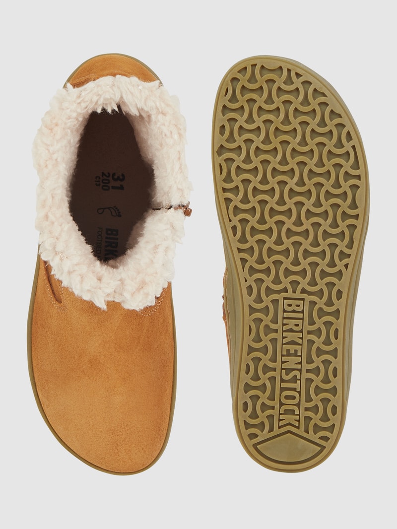 Boots aus Veloursleder Modell 'Lille' in camel