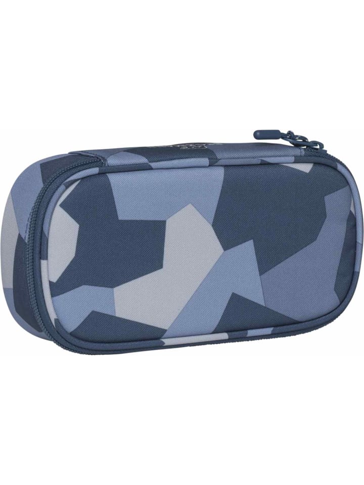 BECKMANN Beckmann Sport Jr. Ovales Schlamperetui Blue Camo günstig kaufen onesize
