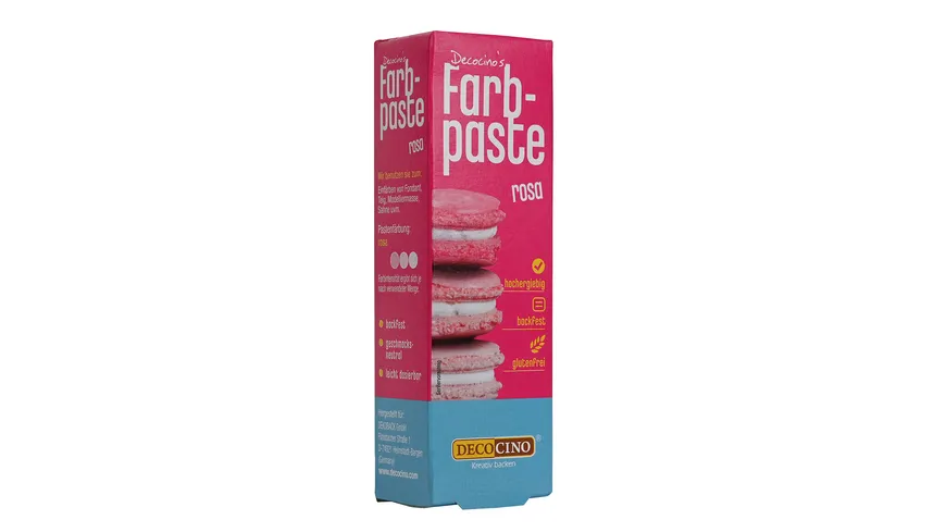 DEKOBACK Farbpaste rosa 25 g