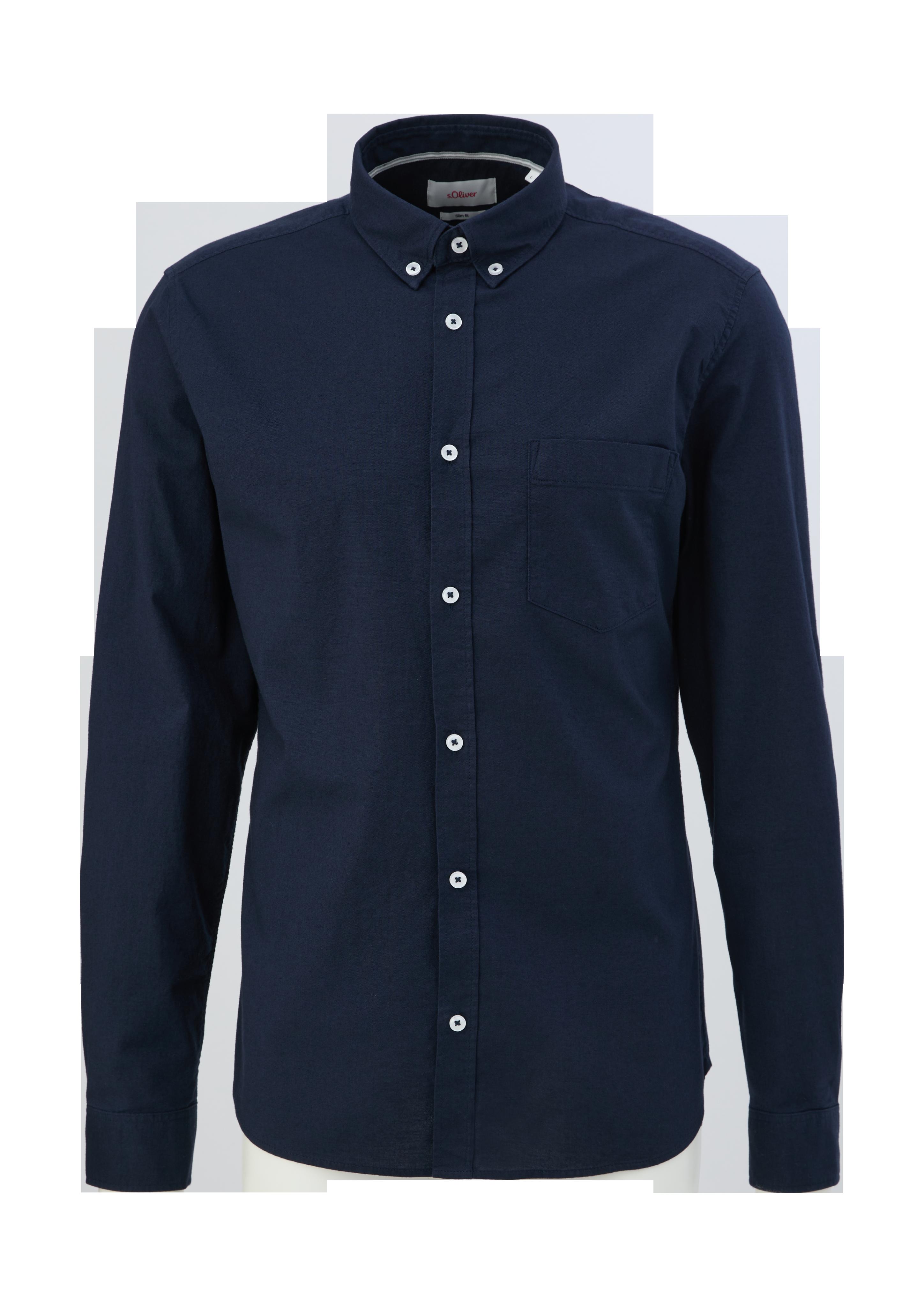 Slim: Hemd mit Button-Down-Kragen  2127453-5955