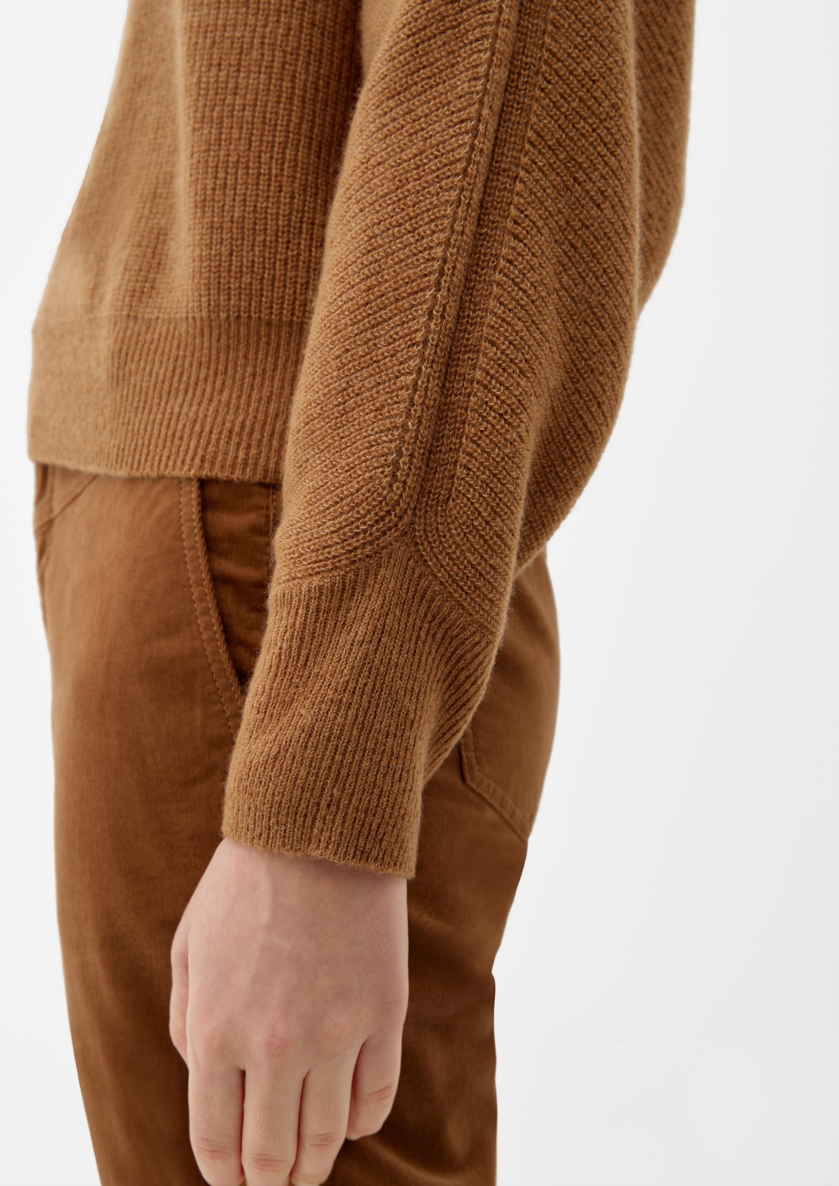 Strickpullover mit Fledermausärmeln  2124199-8469