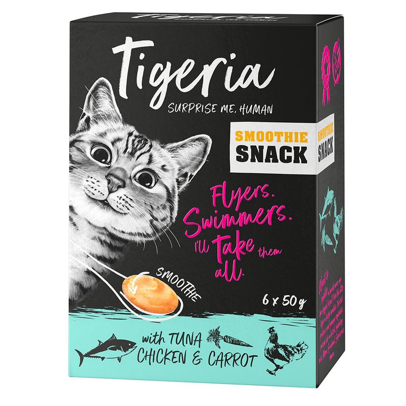 Sparpaket Tigeria Smoothie Snack 24 x 50 g
