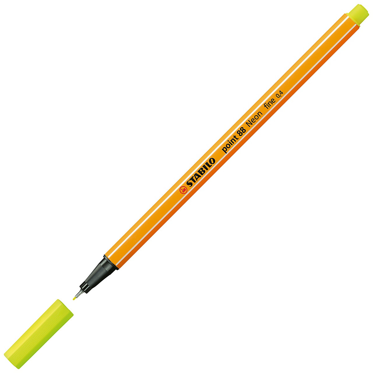Fineliner point 88 NEON, 6 Farben