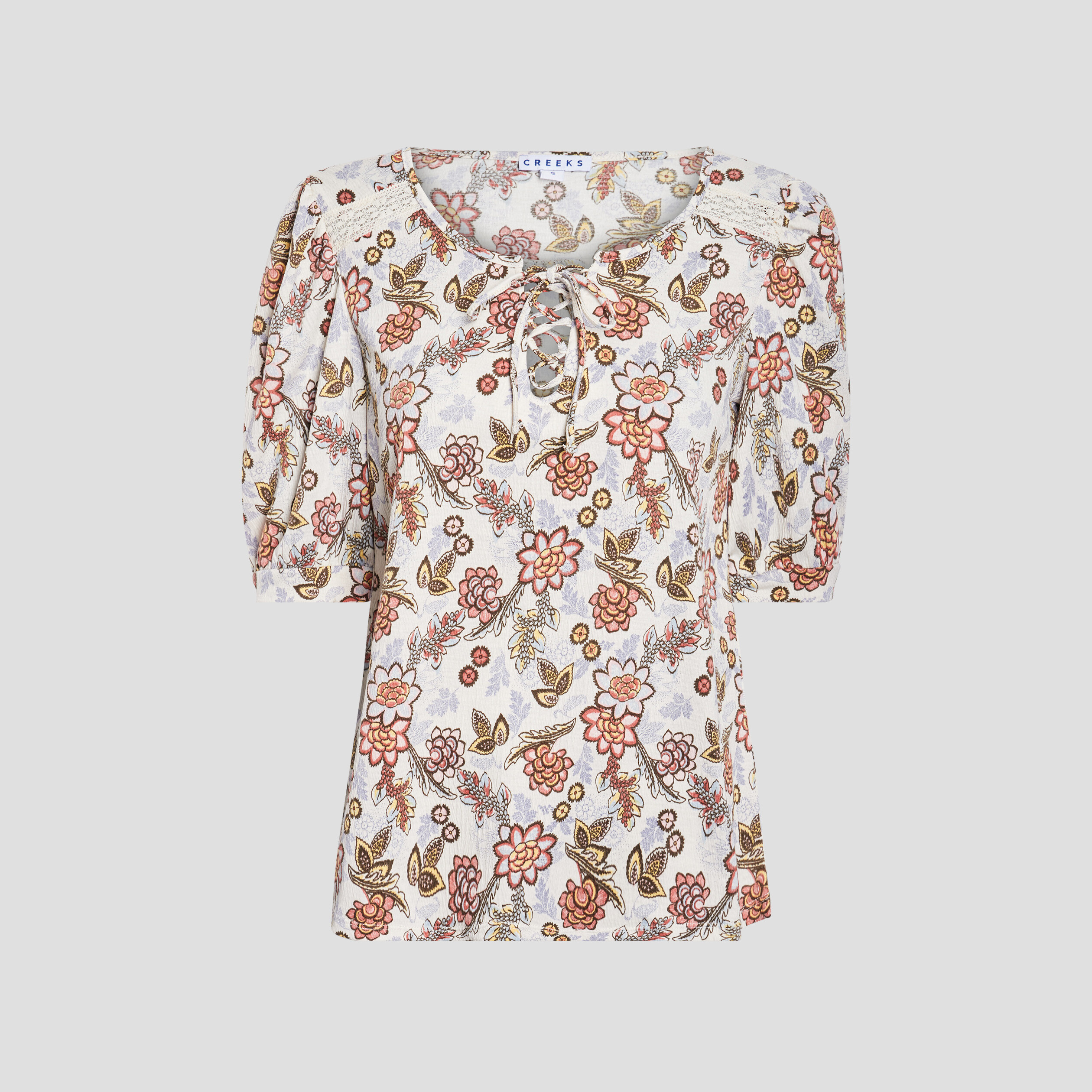 T-shirt manches courtes beige femme | La Halle