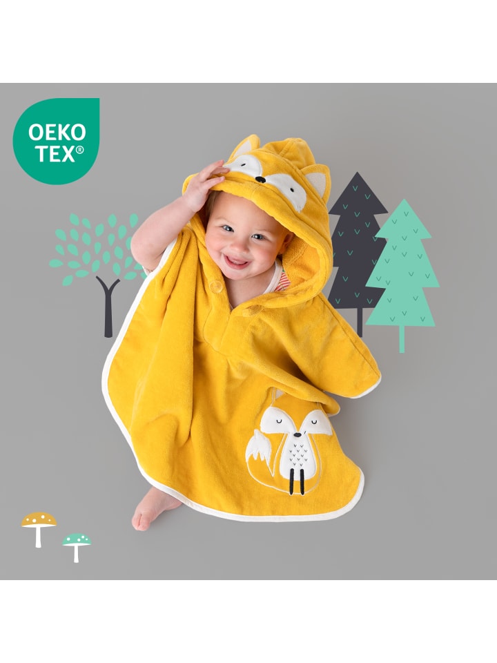 Schlummersack Frottee Badeponcho in Gelb günstig kaufen 1-3 Jahre