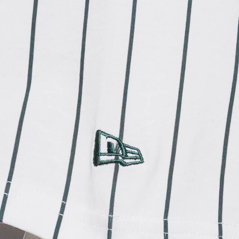 New Era Pinstripe Oversize T-Shirt Herren