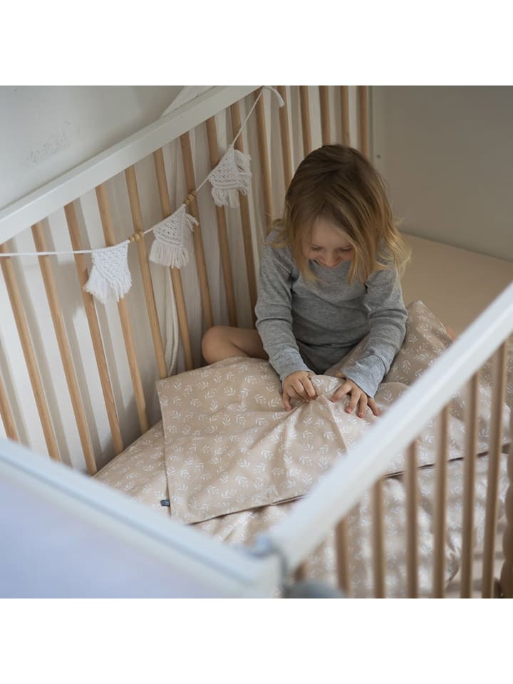 Emma&Noah Bettwäscheset in Beige - (L)135 x (B)100 cm günstig kaufen onesize
