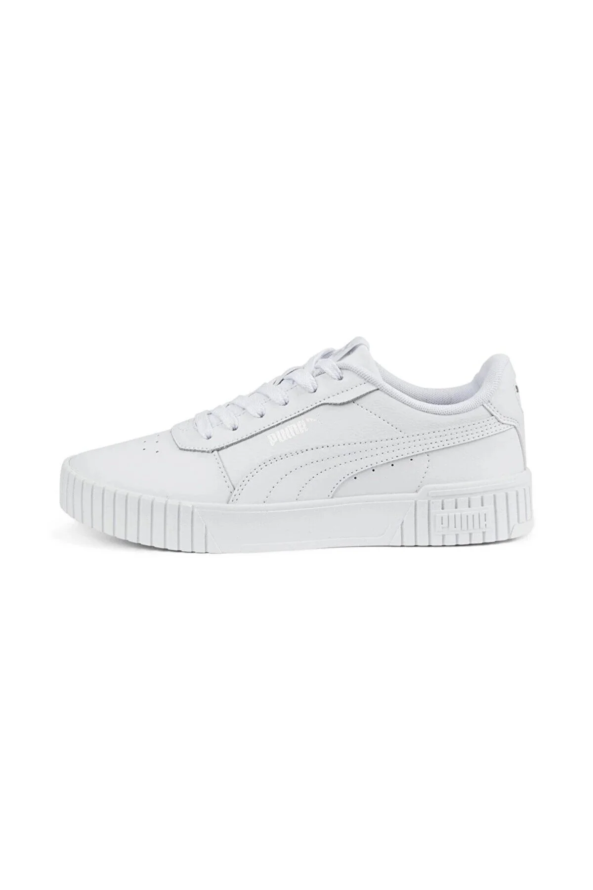 Puma  Carina 2..0 Weiß Silber Damen Sportschuhe 385849-02