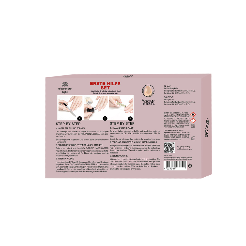 alessandro Spa Kit pour les ongles