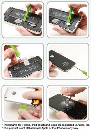 Viwanda Pro'sKit Iphone Reparatur Werkzeug Set 6 teilig