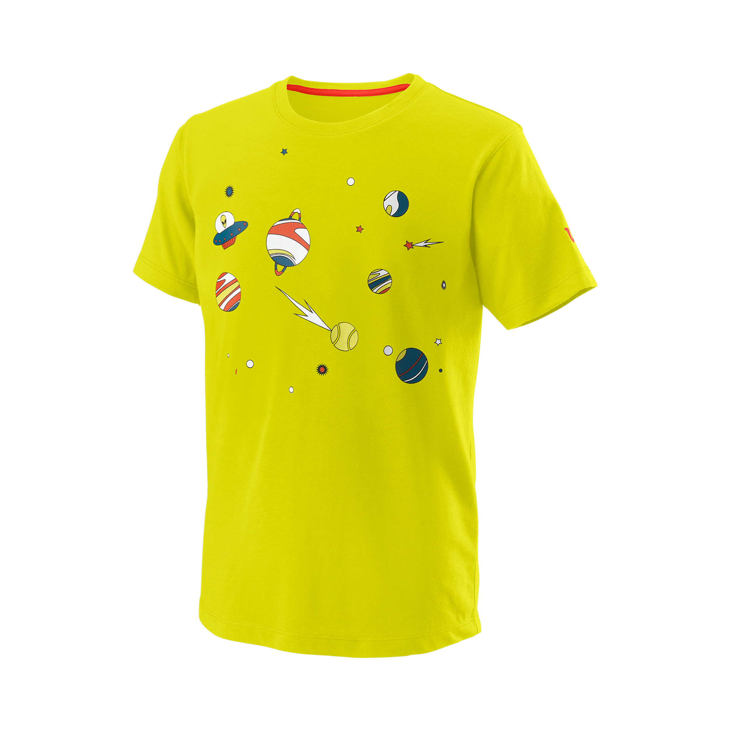 Planetary Tech T-Shirt Jungen - Gelb, Mehrfarbig