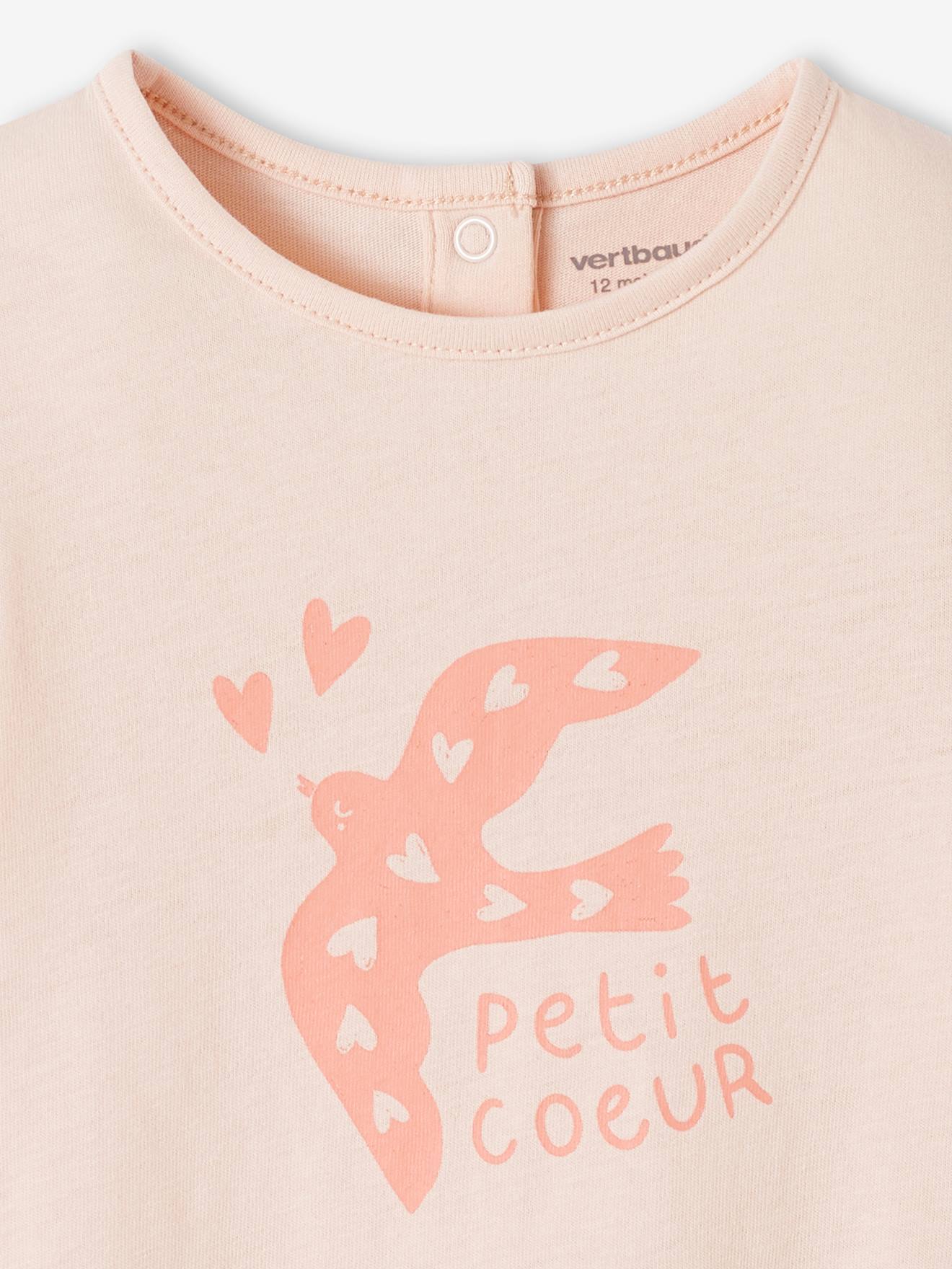 Vertbaudet 2er-Pack Baby Shirts BASIC Oeko-Tex - salbeigrün