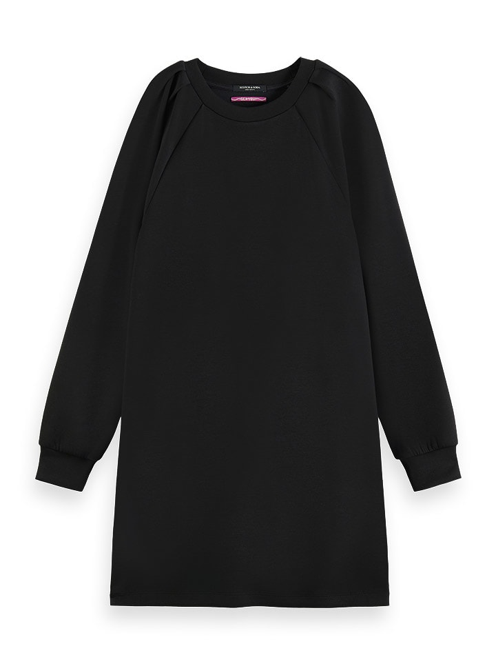 Scotch & Soda Sweatkleid in Schwarz günstig kaufen