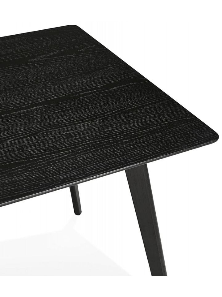 KADIMA DESIGN Designer Esstisch Barista | Moderner Schreibtisch für Büro in Schwarz günstig kaufen 180 x 90 x 75 cm