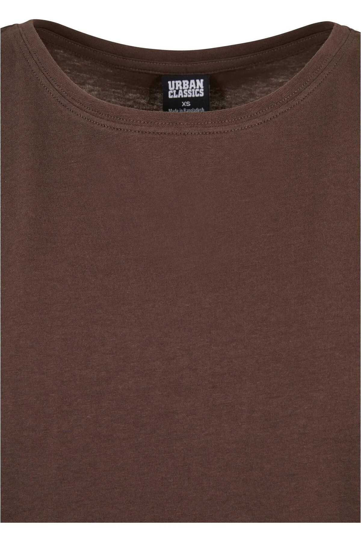 Urban Classics  Damen T-Shirt mit verlängerter Schulterpartie für Damen