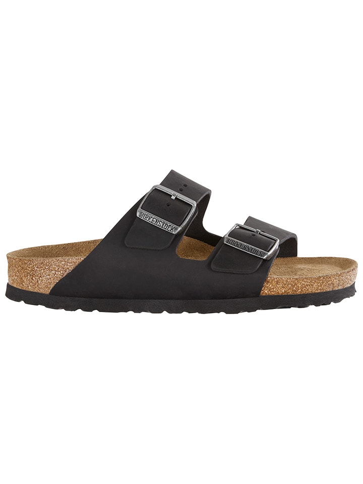 Birkenstock Leder-Pantoletten 