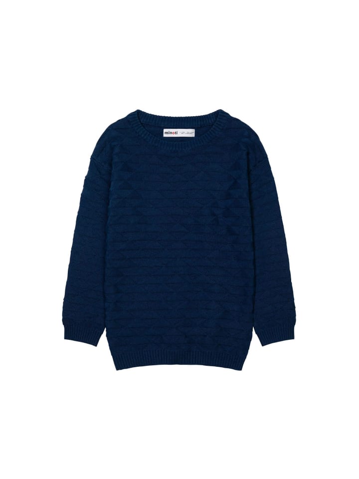 Minoti Rundhalspullover Peace 9 in blau günstig kaufen