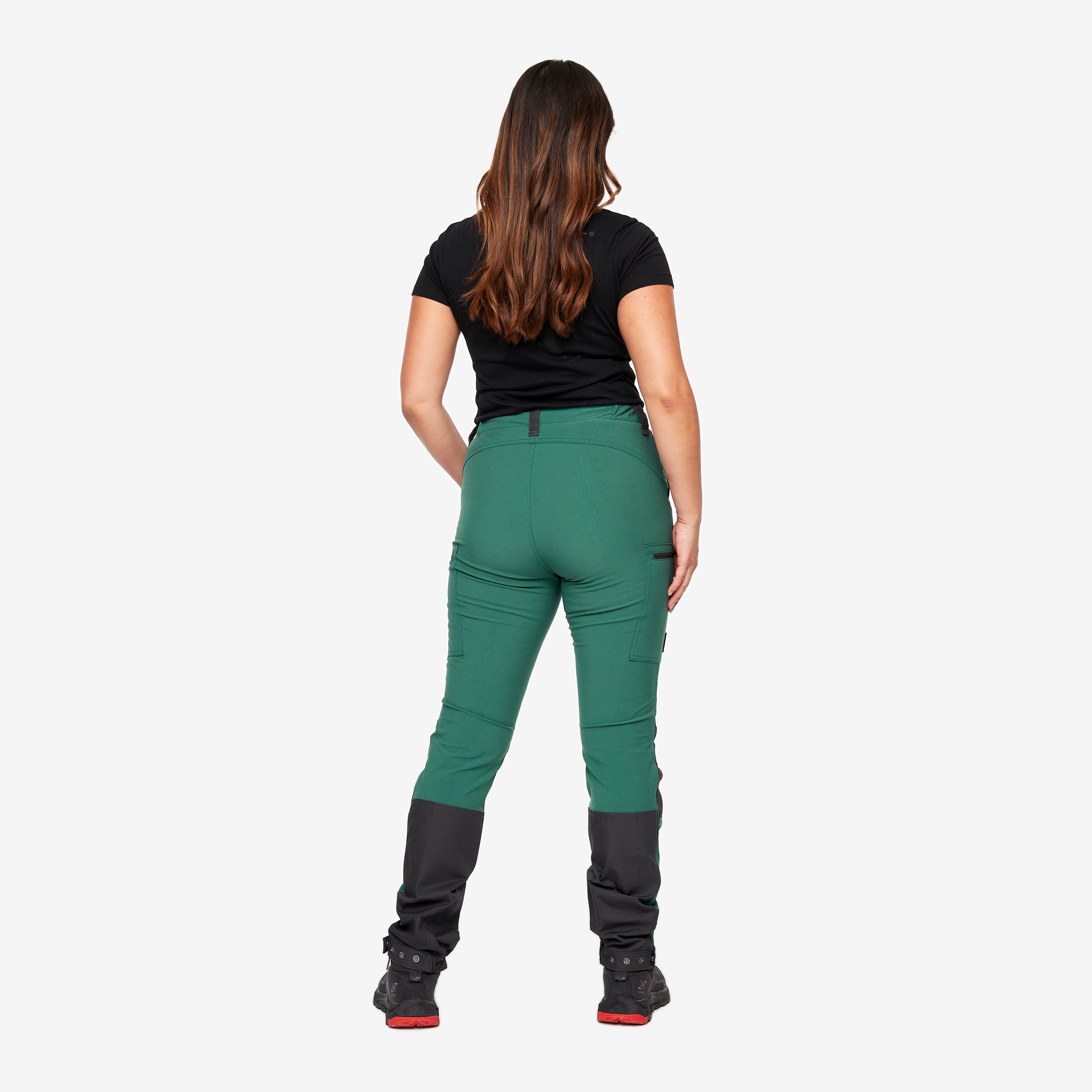Nordwand Highwaist Stretch Pants Femme Sage Green