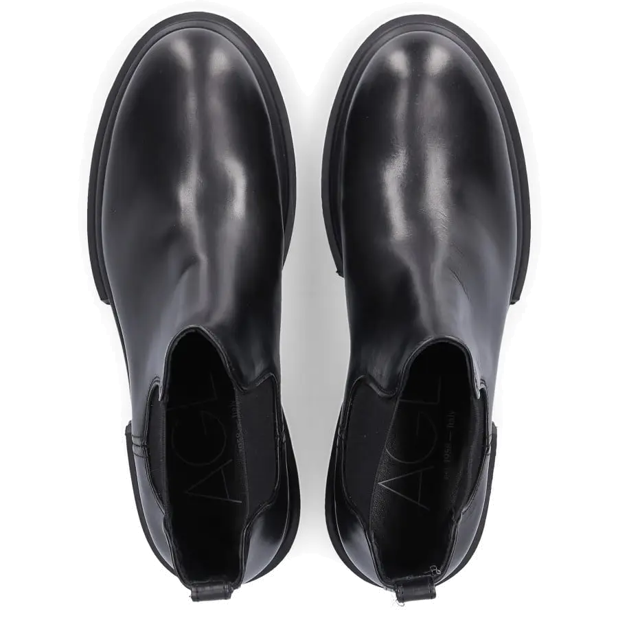 AGL Attilio Giusti Leombruni - Chelsea Boots D756502 Kalbsleder - schwarz