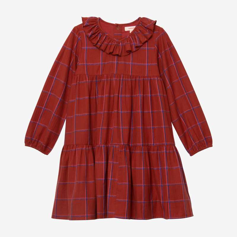Robe fille carreaux Catimini