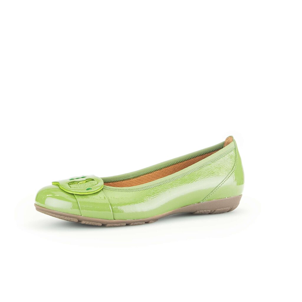 Gabor fashion Sportliche Ballerina grün