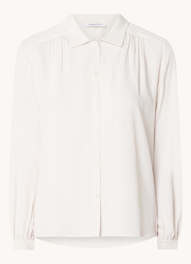 Gerard Darel Colombe blouse with pleats