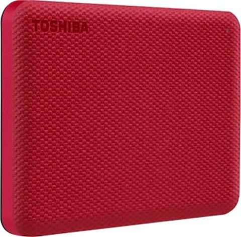Toshiba Canvio Advance 4TB Red 2020 externe HDD-Festplatte (4 TB) 2,5