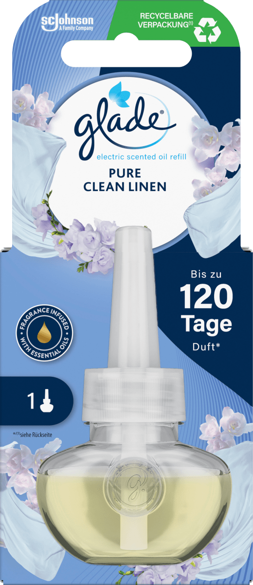 Lufterfrischer Duftstecker Clean Linen Nachfüllpack, 20 ml