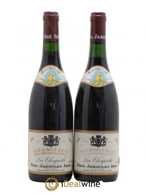 Hermitage La Chapelle Paul Jaboulet Ainé  1995 - Lot de 2 Bouteilles