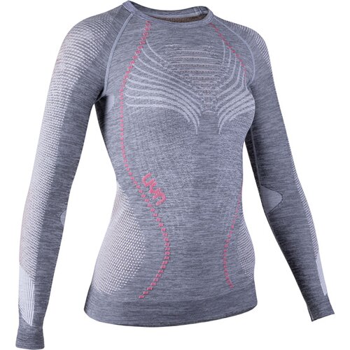 UNLEASH YOUR NATURE DAMEN LONGSLEEVE AMBITYON UW SHIRT LG_SL MELANGE
