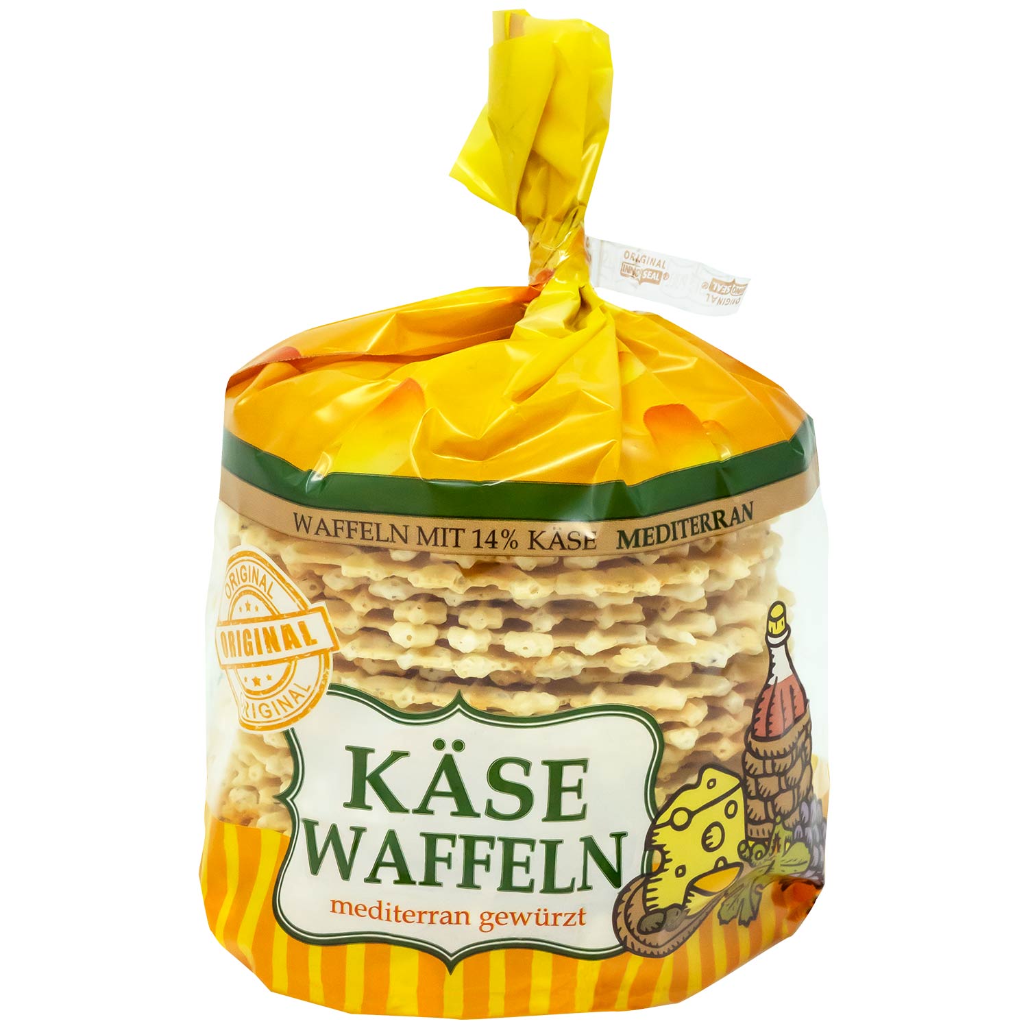 Käsewaffeln Mediterran 100g