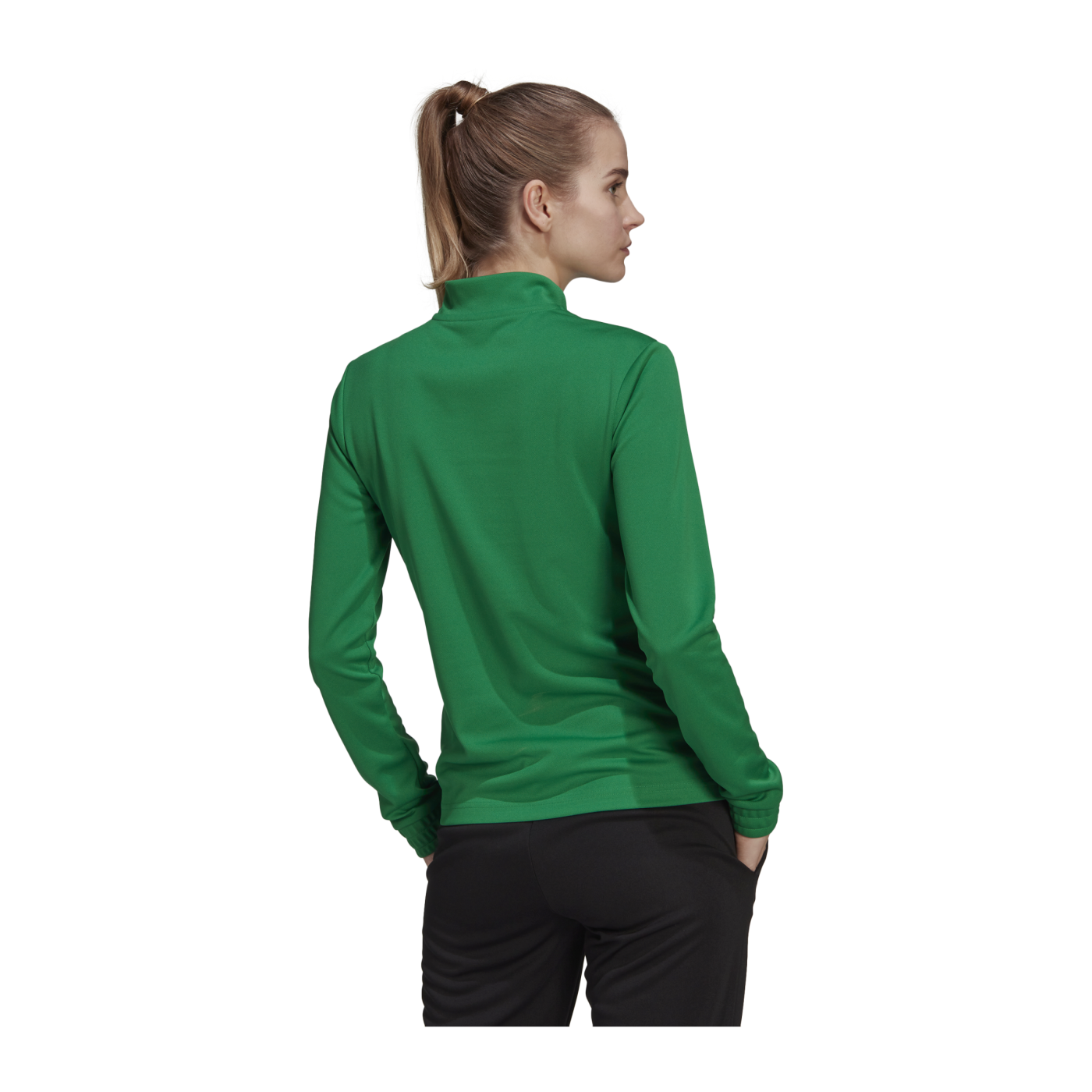 adidas Entrada 22 HalfZip Sweatshirt Damen Grün