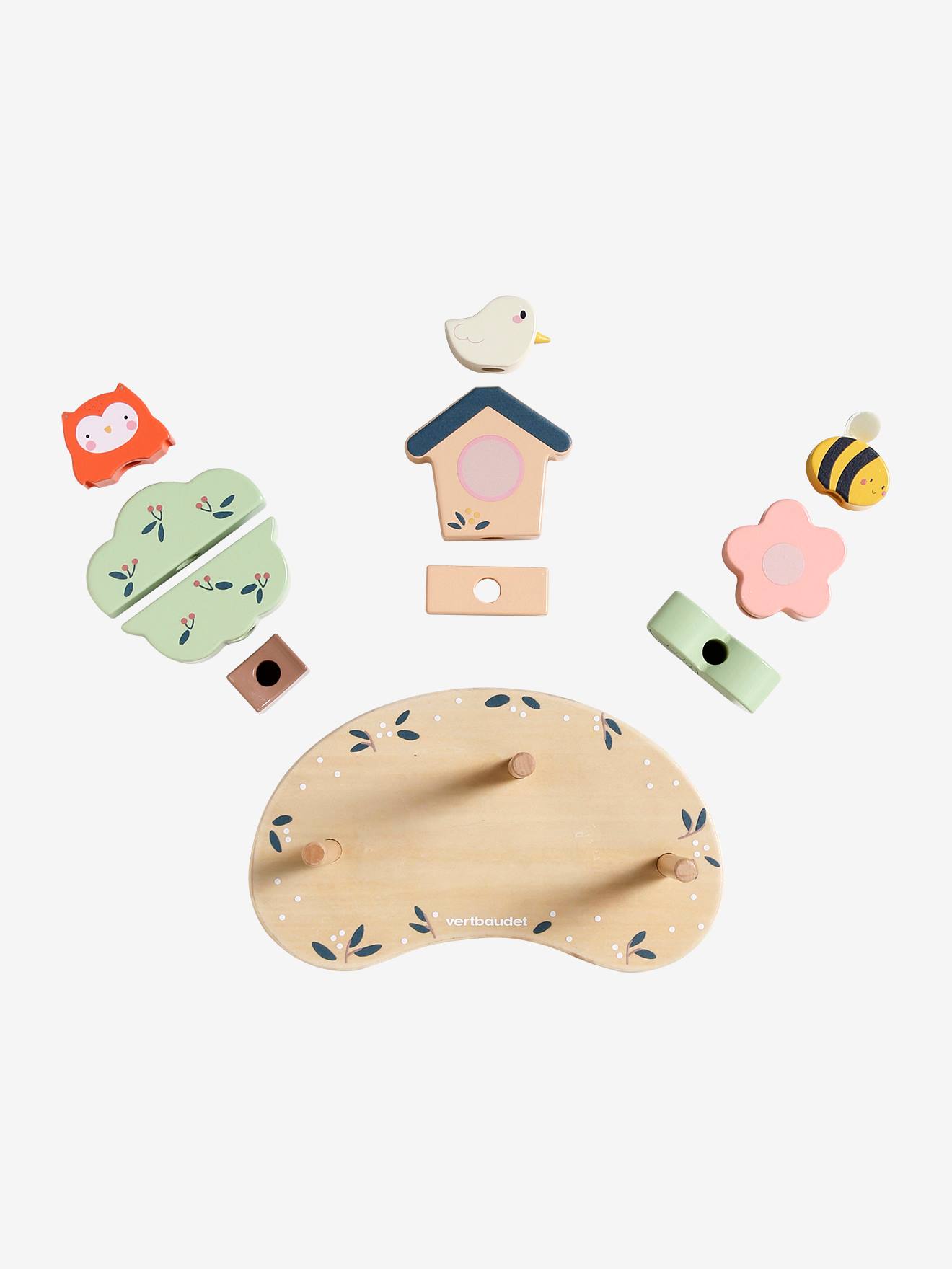 Vertbaudet Kinder Stapelspiel GIVERNY Holz FSC - gelb