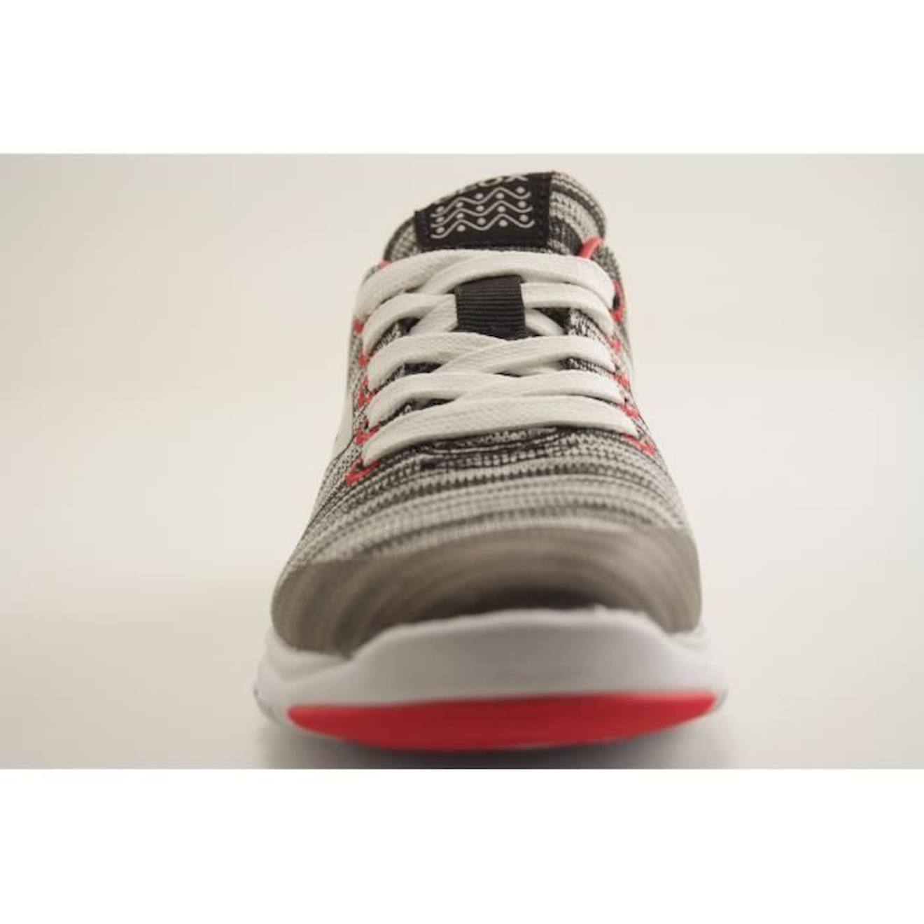 GEOX Enfants-J XUNDAY BL-TRAINING LACET-GRIS CLAIR gris