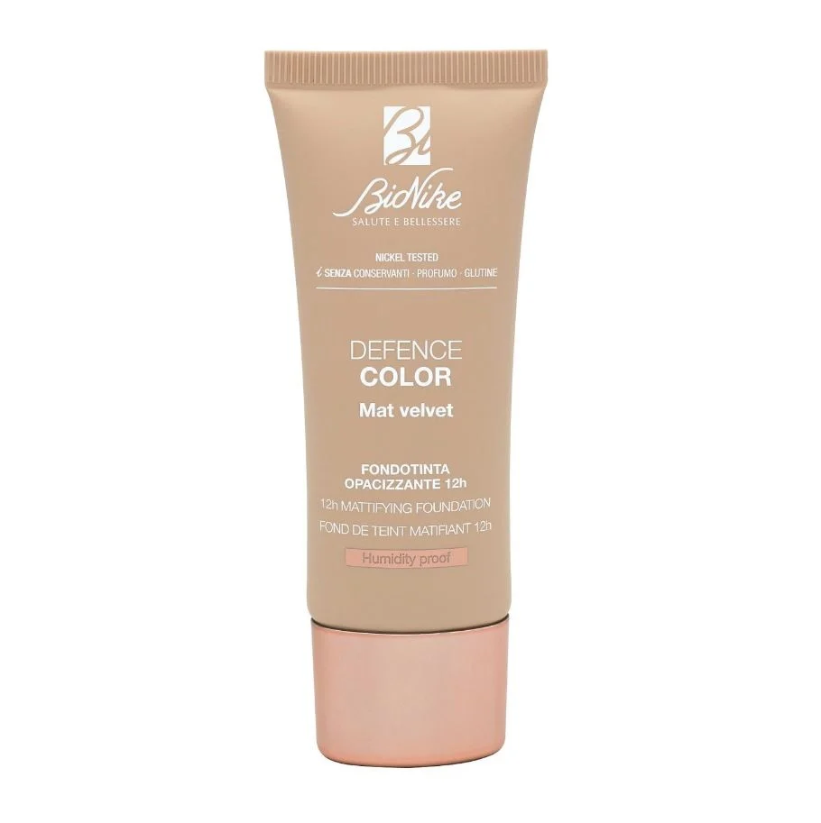 Defence Color Mat Velvet 12H matējošais tonālais krēms - šķidrais tonālais krēms