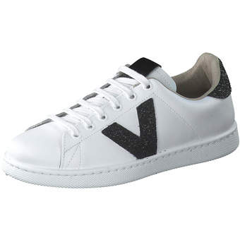 Victoria Tonis Glitter Sneaker in weiß