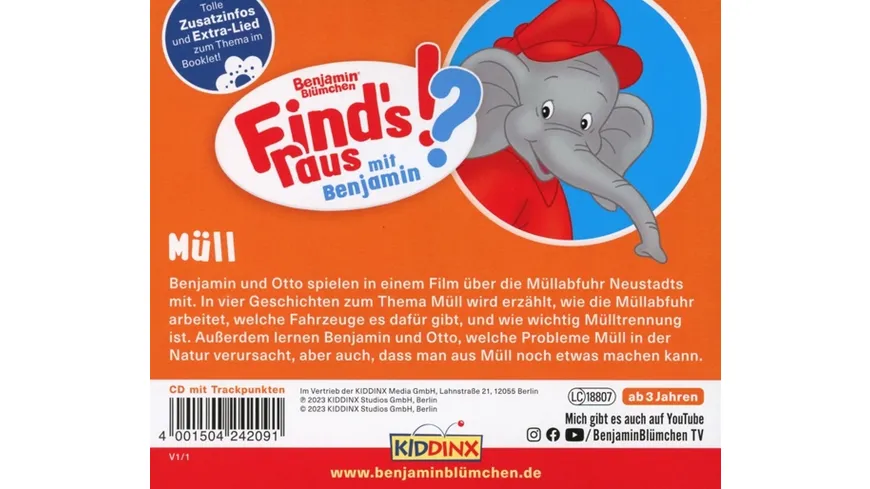 Find's raus mit Benjamin-Folge 9:Müll
