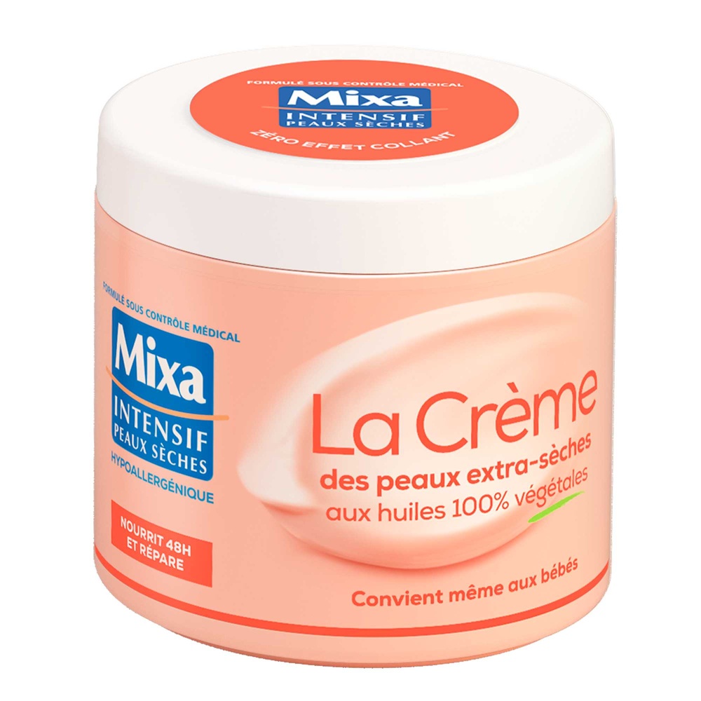 mixa Intensif peaux sèches La Crème Corps Des Peaux Extra-Sèches