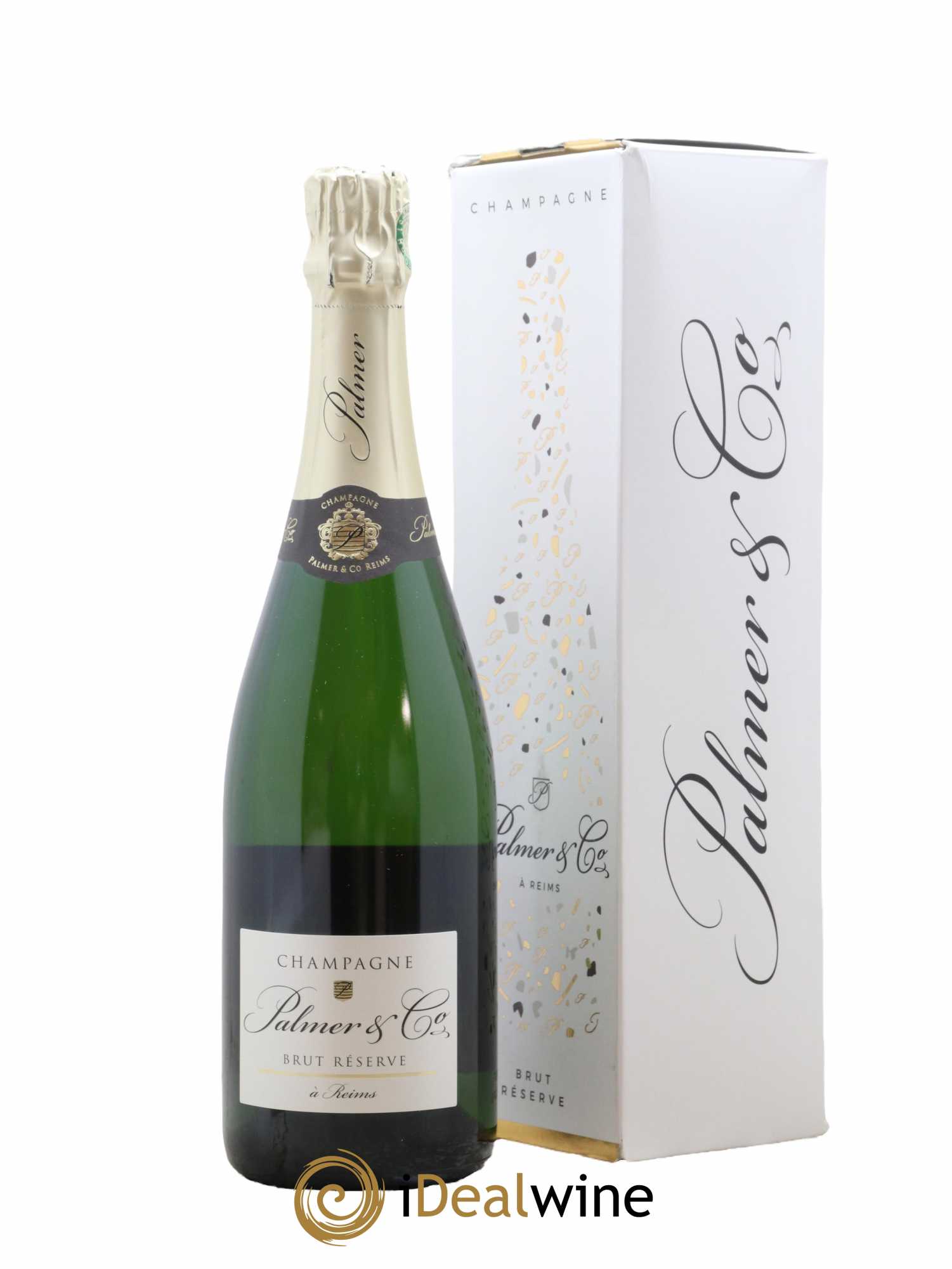 Champagne Brut Réserve Palmer & Co  - Lot de 1 Bouteille