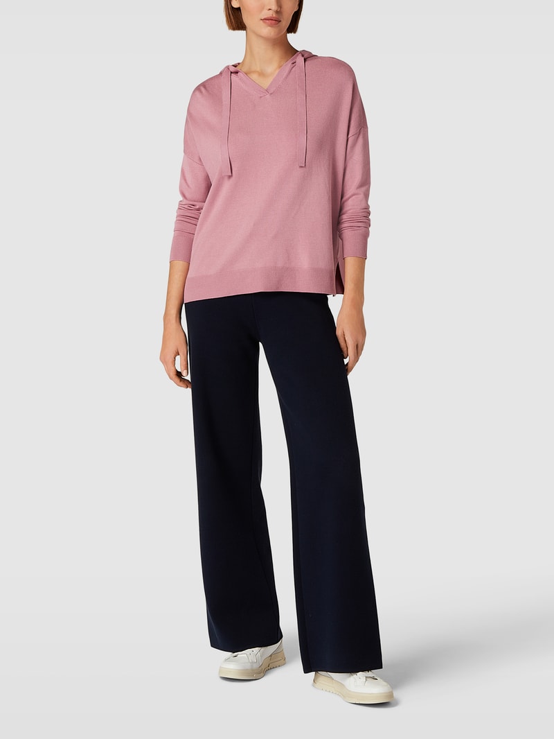 Sweatshirt mit Kapuze in pink