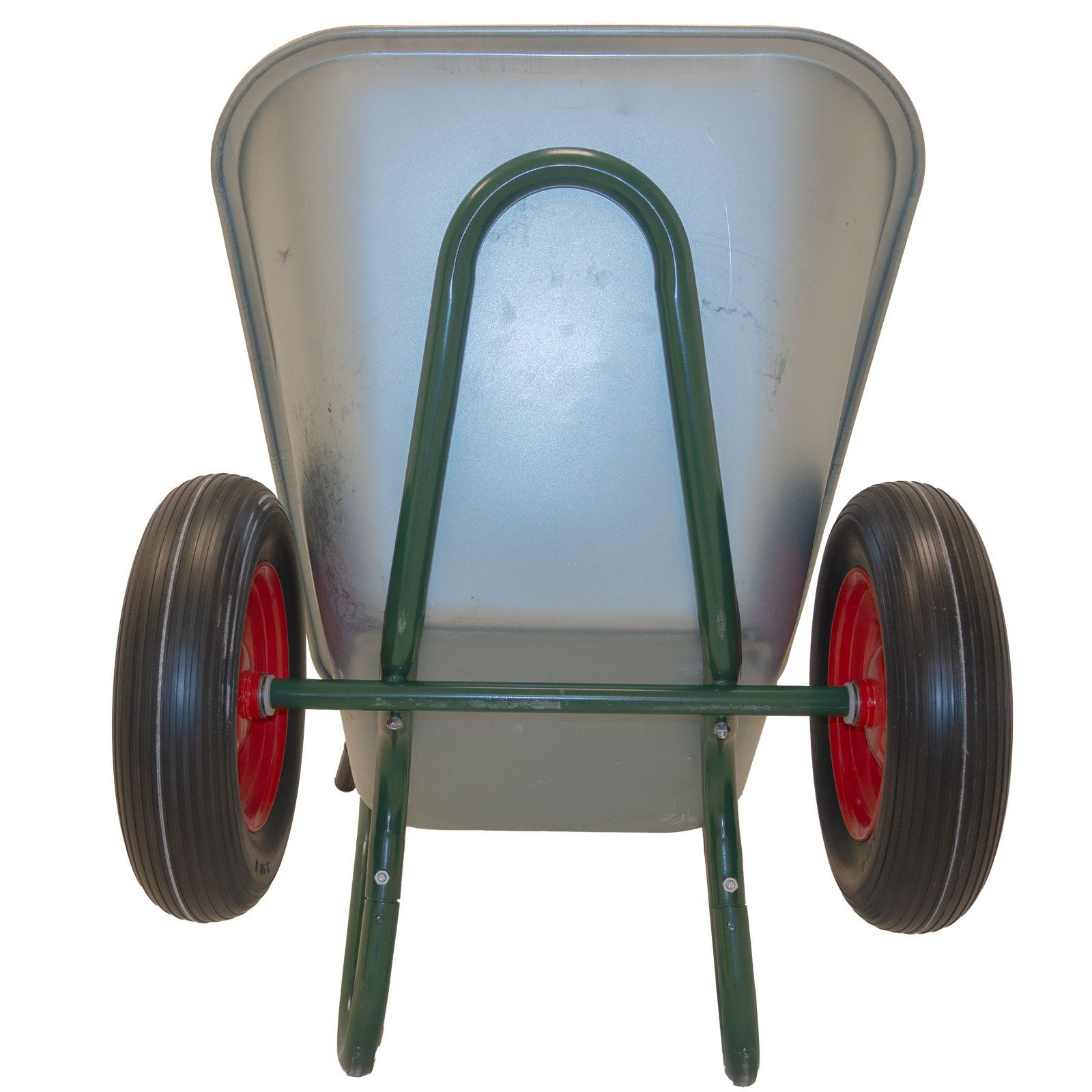 TRUTZHOLM Schubkarre 2 Rad Schubkarre Zweirad Karre Schiebkarre Gartenkarre 100l 160kg