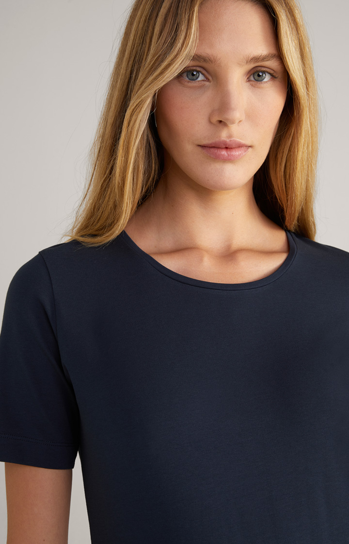 Basic T-Shirt Tess in Dunkelblau