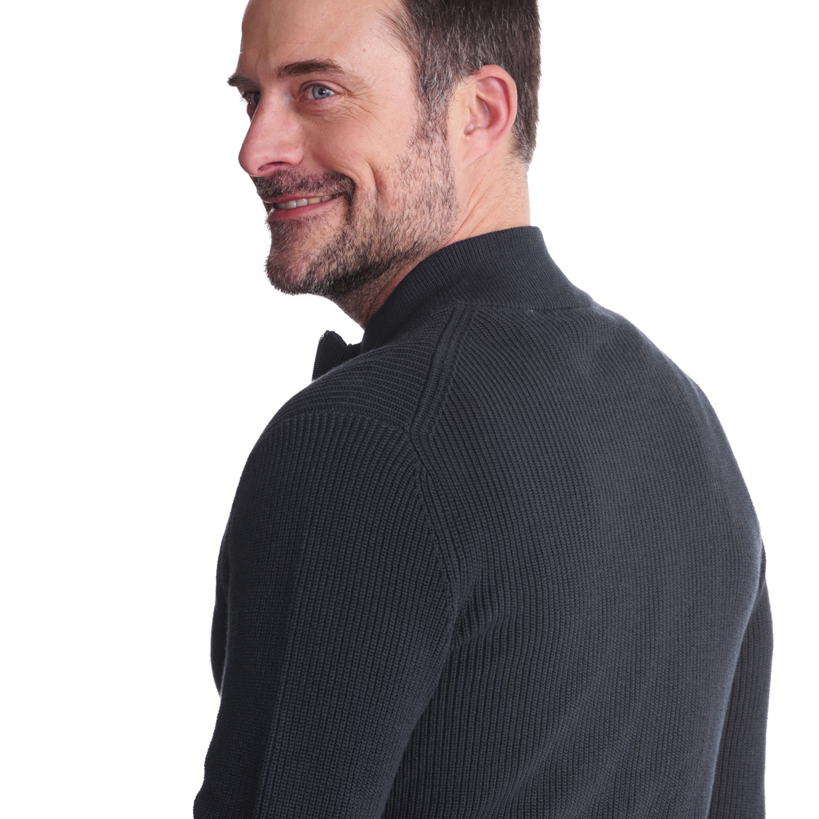 Herren Strickjacke mit Reißverschluss