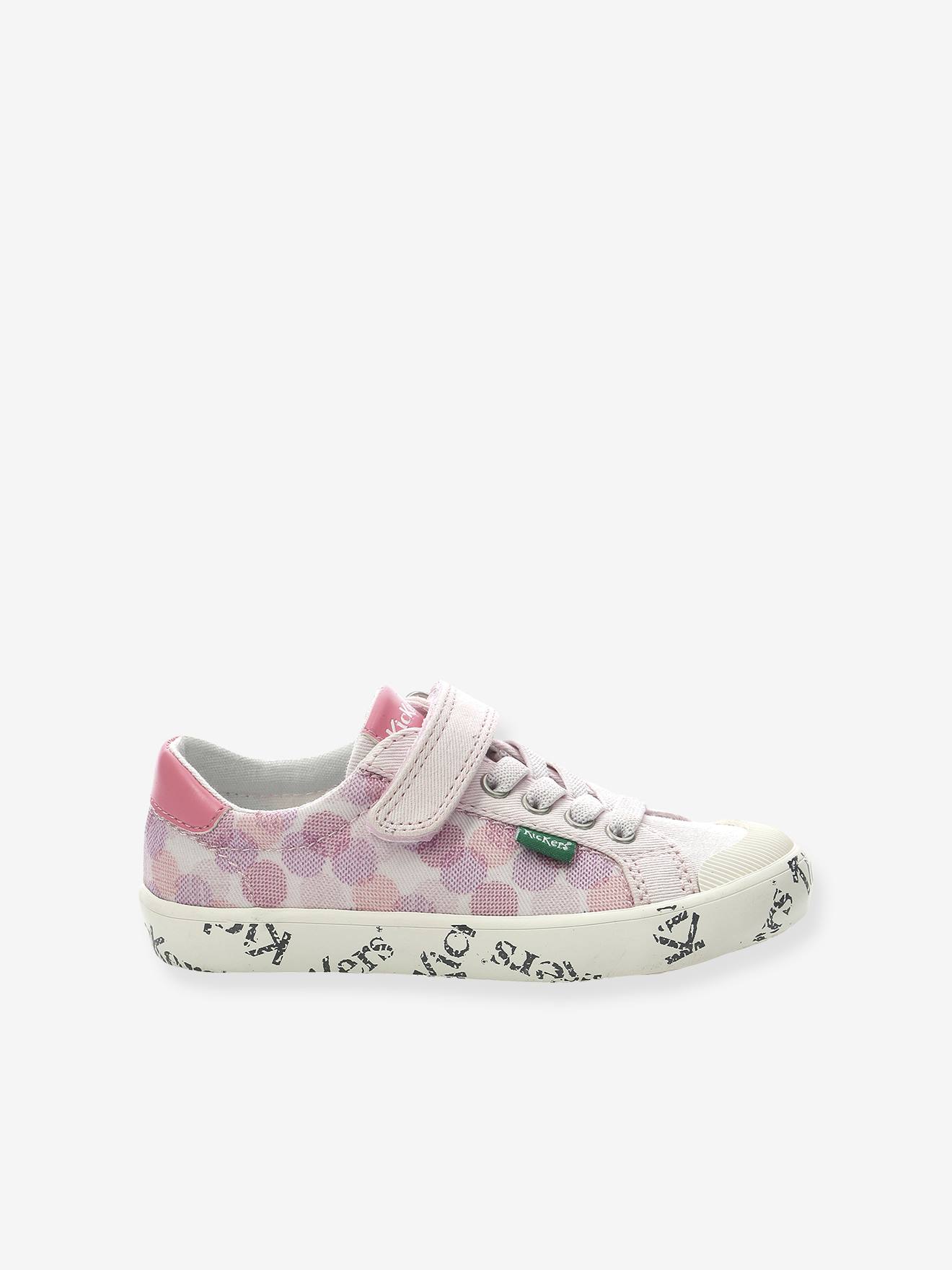 Kickers Mädchen Sneakers GODY GOLD KICKERS - weiß getupft