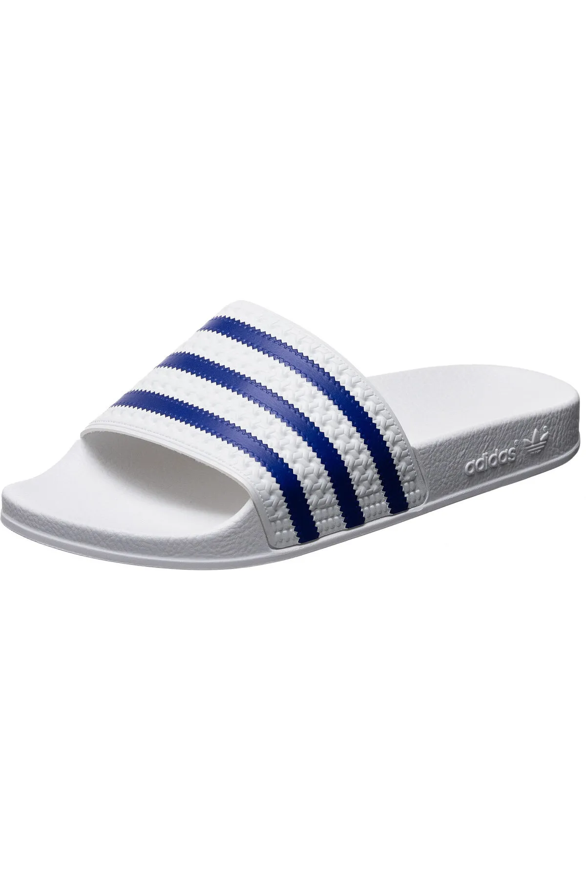 adidas  Pantolette - Weiß - Flacher Absatz